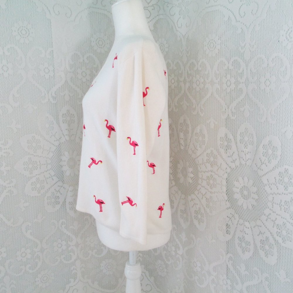 Flamingo Design Sweater - Picture 3 of 8